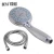 Import 2016 new Round water saving high pressure electroplating ABS bath shower head chuveiro hand showers ducha bathroom accessories from China