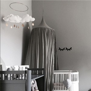 2018 Best Christmas Gifts Baby Cotton Mosquito Net For Kids Room Decoration Playing Tent Princess Bed Canopy