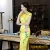 Import 2018 High Quality Chinese Traditional Long Cheongsam Dress woman plus size 6XL clothing from China