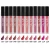 Import 2018 hot sale 12 colors liquid private label lip gloss matte long lasting waterproof lip gloss in stock from China