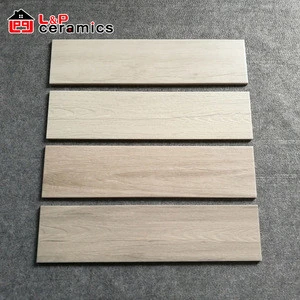 2018 Hot Sale Cheapest 15x60cm wood look ceramic floor tile