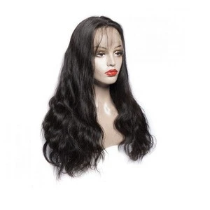 2018 Hot Selling Raw Virgin Brazilian Brazilian Human Hair Full Lace Wigs