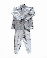 2018 Low price wholesale Fire proof suit, aluminium cloth for Firefighter,heat protective aluminium suit