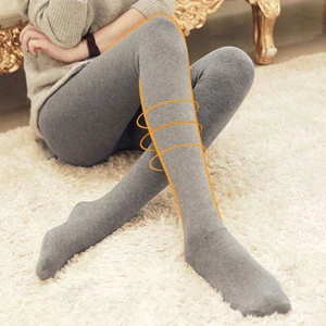 Buy 2018 Sexy Womens Cotton Tights Winter Thick Warm Fleece Ladies
