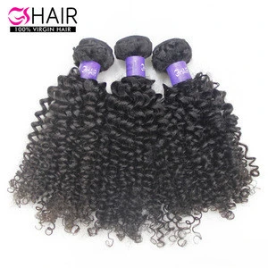 2019 Can Be Dyed Cuticle Aligned Indian Human Hair Extention 100% Virgin Indian Kingky Curly Hair For Black Women