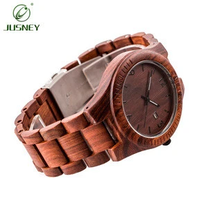 2019 custom bamboo watch wrist watches raw materials wooden watch