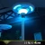 Import 2019  Pole Mount Round UFO Shape Powerful RGB+White Colors Solar Landscape Plaza LED Light for Garden Decoration from China