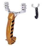 2020 best selling stainless steel slingshot rubber band hunting shooting slingshot