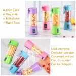 2020 Factory direct usb rechargeable juicer bottle mini blender portable hot sale on Amazon