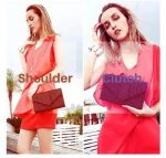 2020  new bags  Women Evening Bag Velvet Pleated Clutch Purse Envelope Wallet Crossbody Shoulder chain Clutches