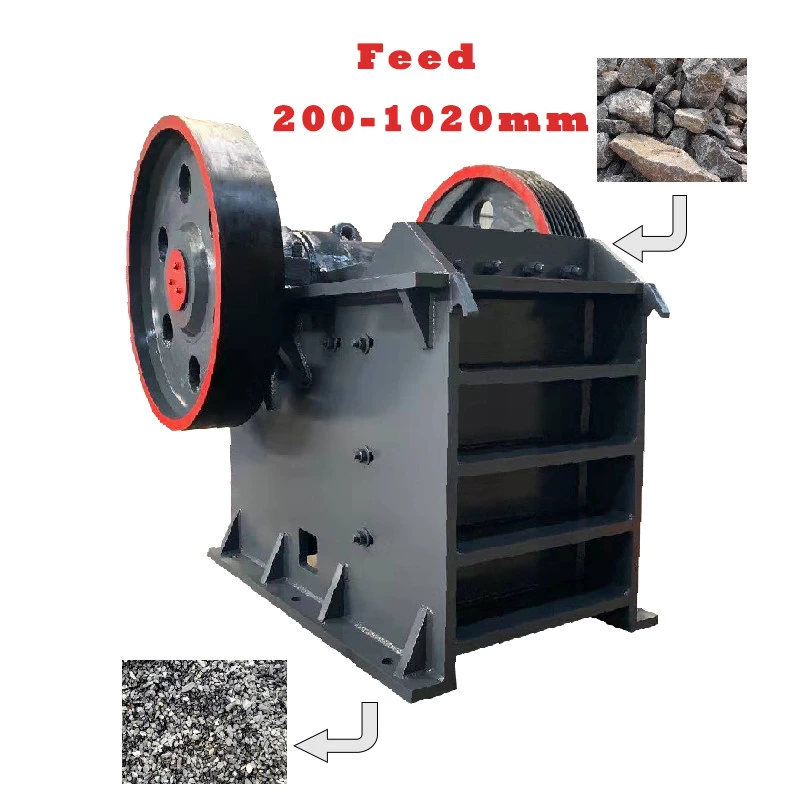 2020 new diesel motor PE coarse stone small jaw crusher price list stone cusher machines for iron ore