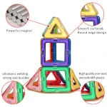 2020 new toys Building Blocks Toys Plastic 3d For Kids Magnet colorful Box Magnetic Style