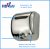 Import 2020 New  Wall Mounted Electric Sensor Hand  Drier for Bathroom from China