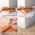 Import 2020 Professional 2 Pack 5 Inch 10 Inch Orange Plastic Widen Shape Profile Contour Gauge With Locks from China