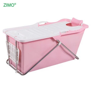 2020 SGS Test Passed Cheap Folding Plastic Bath Tub, Newest Type PP5 Chinese Portable Foldable Hot Tub Spa