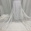 2020 Top End French white Tulle Lace Fabric guipure cord net lace fabric