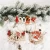 Import 2021 Christmas Letter Card Wood Plate Hollow Door Hanging Wooden Pendant Xmas Christmas Tree Straps Home Decor  Festive Supplies from China