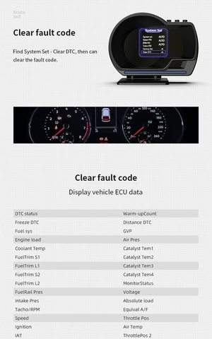 2021 New Hot Selling  Acclope Ap-6  Navigation Car Scanner HUD OBD2+GPS Smart Gauge Head Up Display For Nissan 2008---