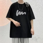 2023 new short sleeves cotton t shirt for men women unisex white t-shirt casual plain t-shirt for men