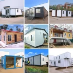 20ft 40foot Customized Container Homes Pre Fabricated Luxury Living Prefab Expandable Container House Foldable