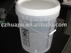 20L plastic transparent pail with silkscreen