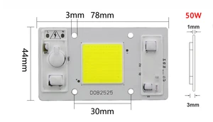20W 30W 50W Indoor Full Spectrum Hydroponic Plant Growth Growing Lamp High Efficiency COB LED Grow Light Chip