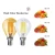 Import 220-240V Super Bright  4W E14 G45 LED glass filament lamp antique Edison LED bulbs Suitable for outdoor balconies from China