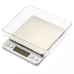 2kg 2000g/0.1g Household Mini Kitchen Scales LCD Display Scale Digital Electronic Kitchen Food Diet Balance Pocket Scales