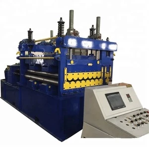 2mm cold rolled metal plates straightening machine