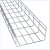 Import 2mm thickness factory produce USA Standard wire mesh basket cable management tray wire mesh tray ventilated cable trays from China