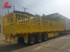 3 Axle Livestock Animal Cattle Transport Side Wall Fence Cargo Semi Trailer