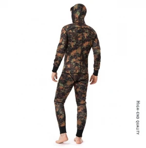3 MM 1.5MM Two Piece Camouflage Surfing Wetsuits Warm Neoprene Unisex Diving Wetsuit
