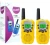 Import 3 Pack Walkie Talkies, 22 Channels 2 way Radio Toy with Backlit LCD Flashlight, 3 Miles Range for Kids from China