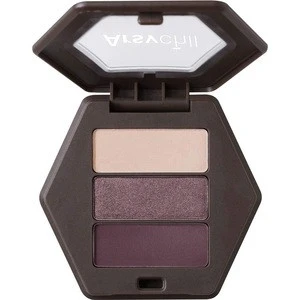 3 Shades 100% Natural unbranded private label mineral eyeshadow with applicator