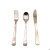 Import 300 Pieces Rose Gold Plastic Silverware- Disposable Flatware Set-Heavyweight Plastic Cutlery 100 Forks, 100 Spoons, 100 Knives from China