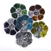 3000pcs/box Mix 6 Sizes Bling Crystal  DMC Hot Fix Rhinestones Glass  Iron On Strass for Garment