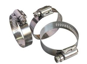 304 SS Pipe clamps hose clamp with different size