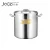 304 Stainless Steel Commercial cookware restaurant Deep Drawing Stock Pot with Sandwich Bottom Lid big soup stock pot