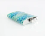 304 Stainless Steel Flask, 8oz Hip Flask