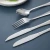 Import 30pcs silver dinner set tableware besteck knife custom hotel stainless steel cutlery spoon fork set flatware sets from China