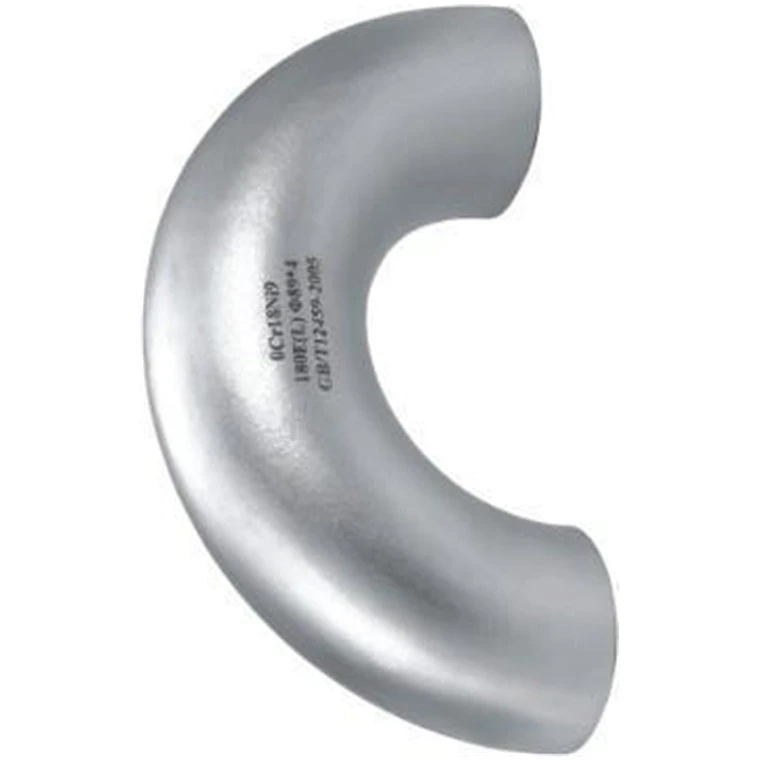 316 forged stainless steel pipe bend BW pipe fitting 180 deg stainless steel  elbow