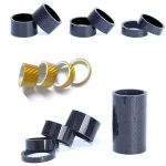 3k Carbon fiber washers for bike titanium stem bolt alloy bicycle headsets