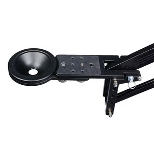 3m Professional DSLR Video Camera Extendable Tilt Arm Jib Crane with Counter weight Bowl for 65~75mm for SLR DV Photo Studio