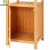 Import 4 Tier Bamboo Bathroom Floor Storage Cabinet with Shelf from China