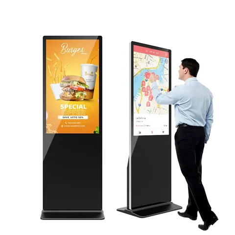 Buy 43 49 55 65 Inch Lcd Digital Signage Displays 4k Poster Smart Kiosk ...