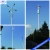 Import 45 meter wifi galvanized self supporting steel pipe mast telecommunication tower from China