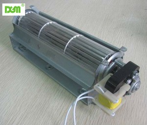 45mm AC motor cross flow fan for fan heater