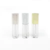 48pcs Private Label 5ML Square Tube Organic Vegan Glossy Glitter Wholesale Nude Custom Lip Gloss