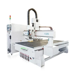 4x8 ft Automatic 3D Cnc Wood Carving Machine , 1325 Wood Working Cnc Router for Sale