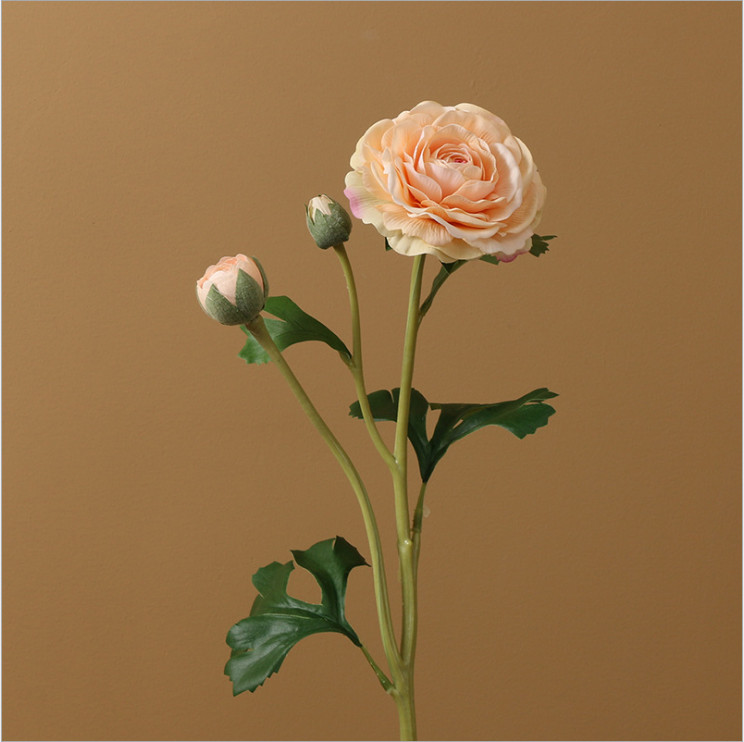 Buy 5 Brabches 10 Flower-head Camellia Bulk Artificial Silk Rose ...